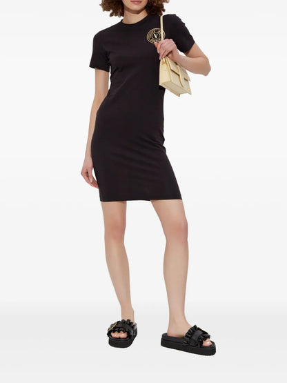 V-Emblem Dress