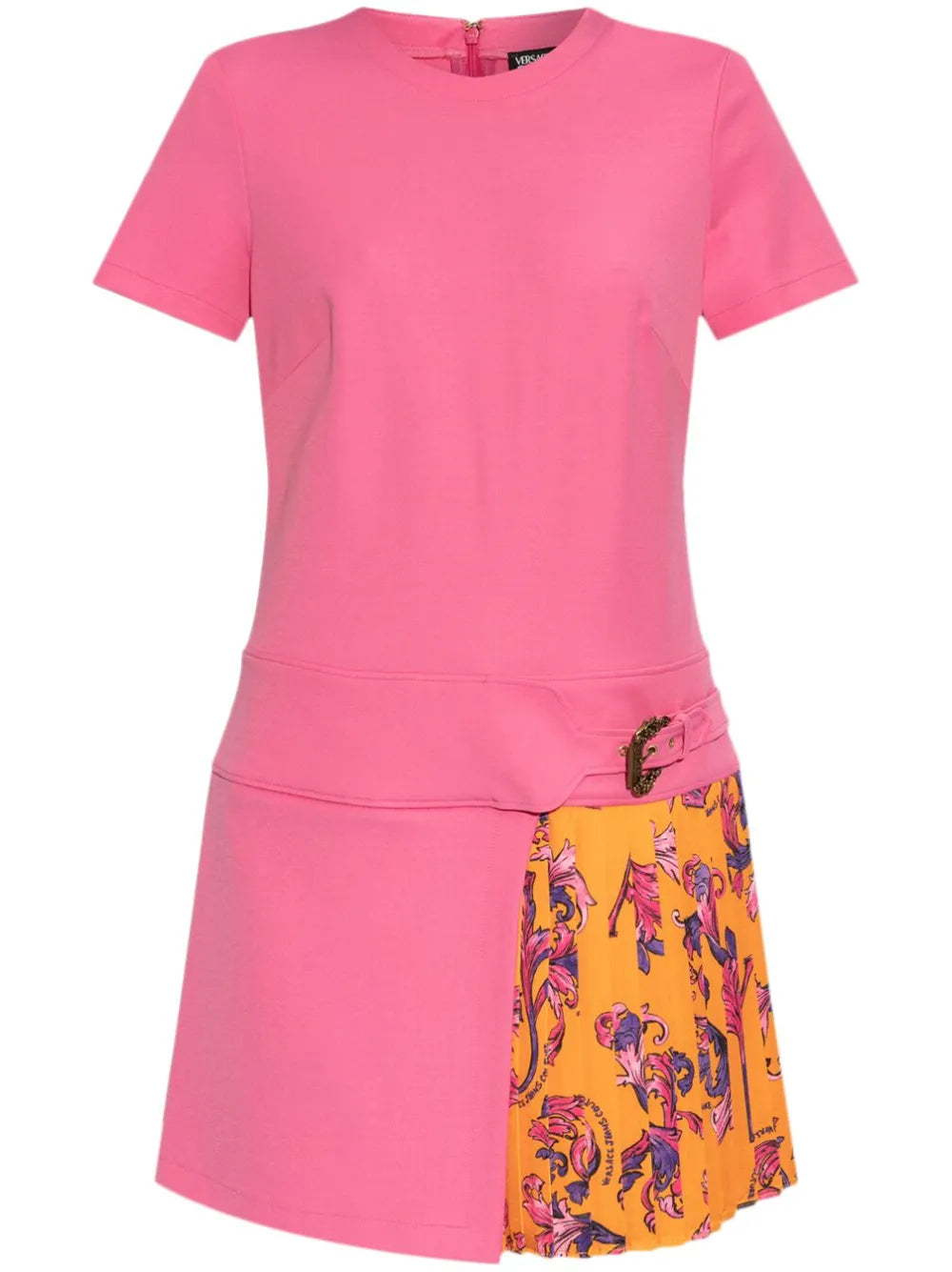 Panelled Mini Dress