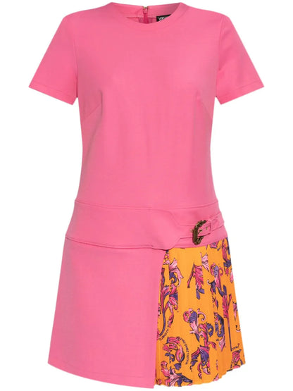 Panelled Mini Dress