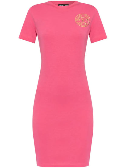 Logo-Print Dress