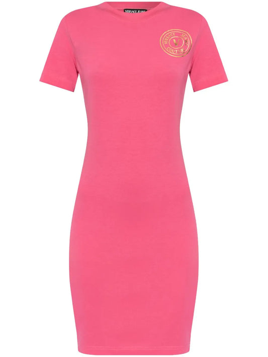 Logo-Print Dress