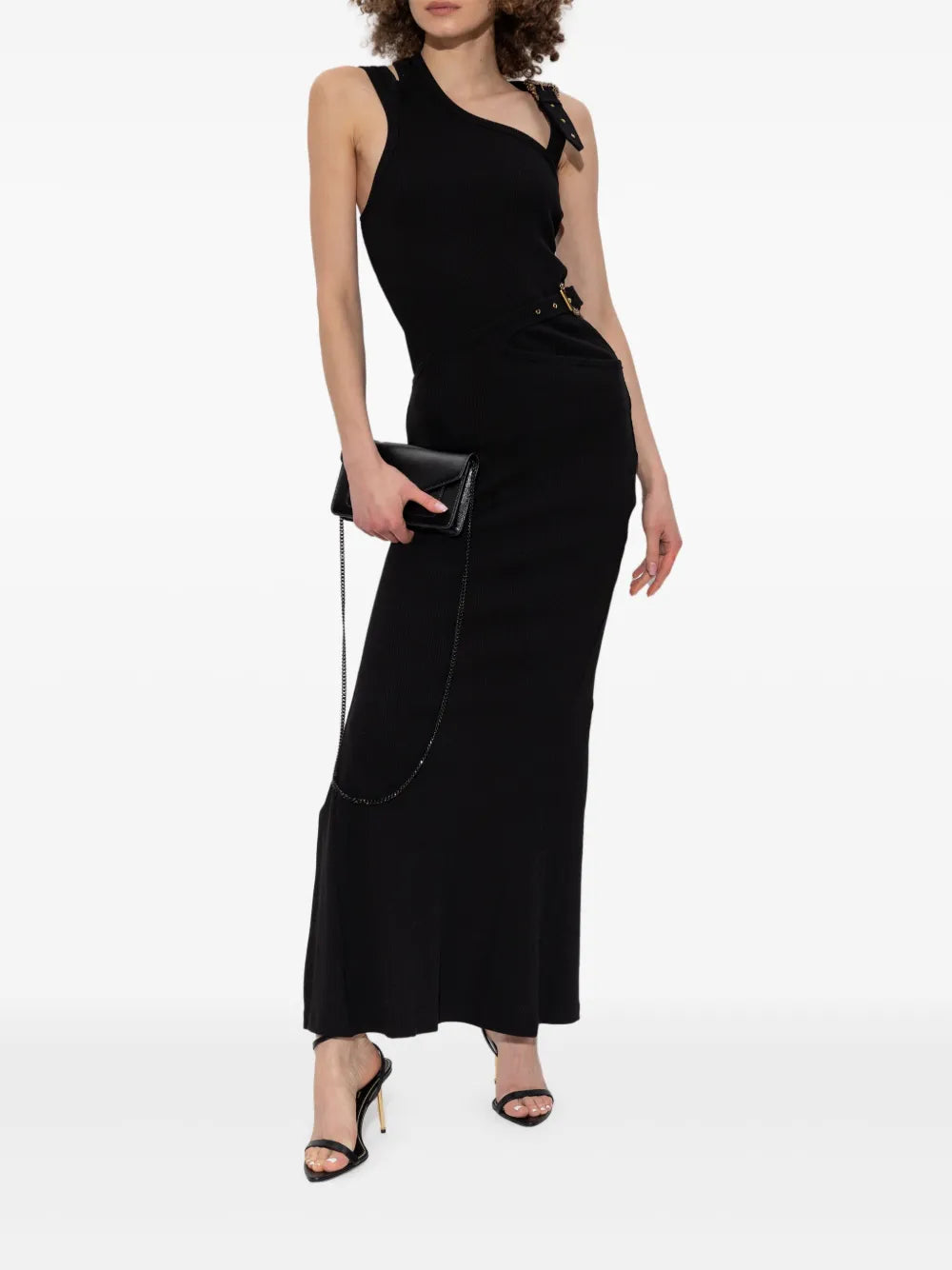 Cut-Out Midi Skirt