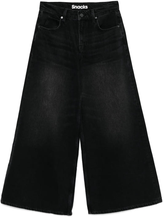 The Slung Sugar Cone Sneak Jeans