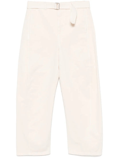 Twisted Belted Trousers