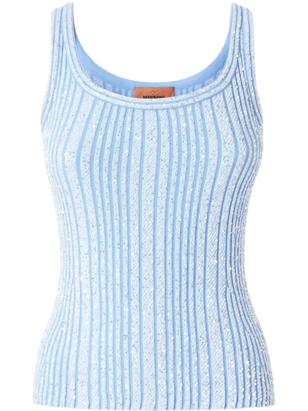Sequin-Embellished Top