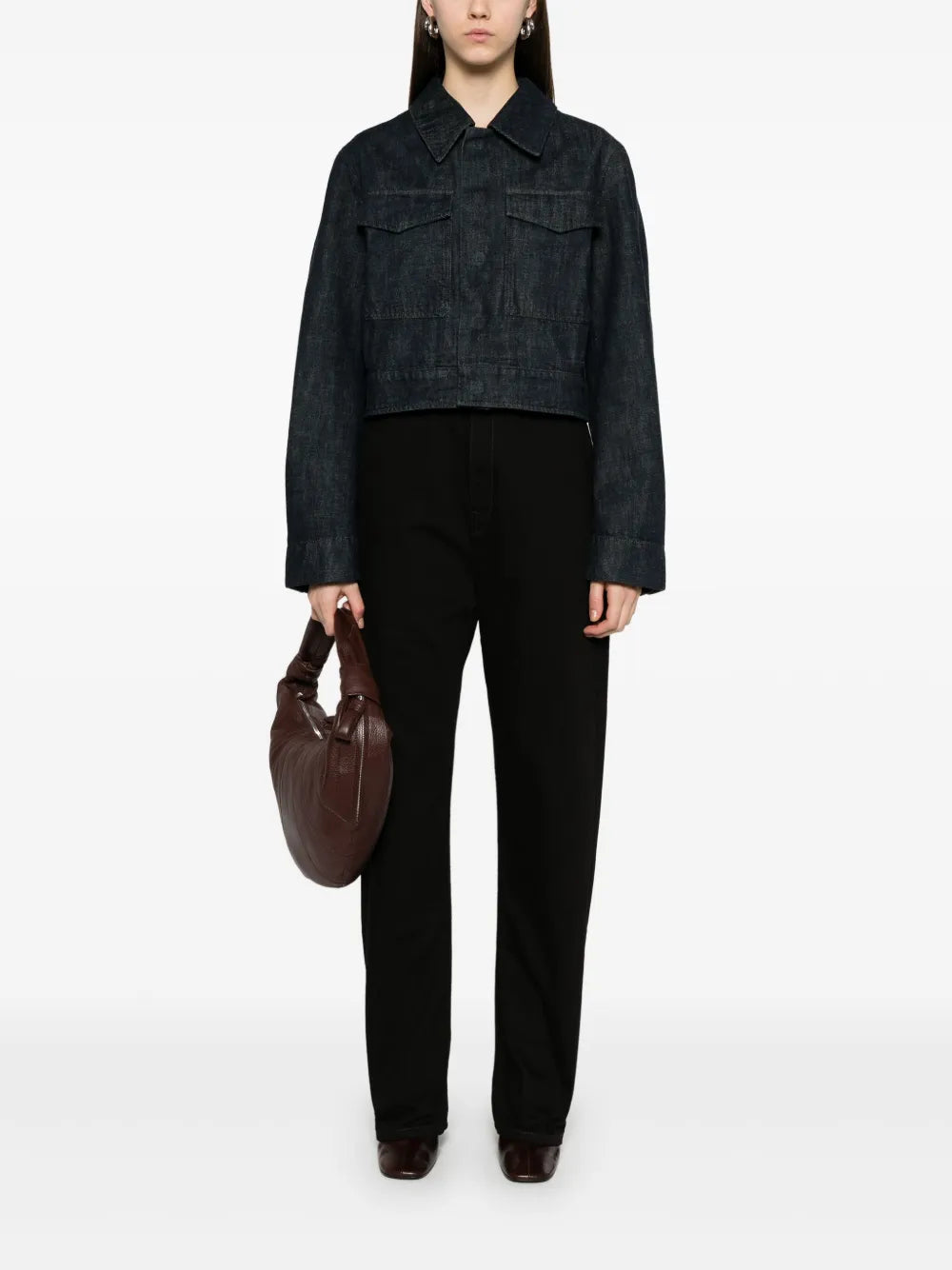 Two Pocket Cropped Jacket