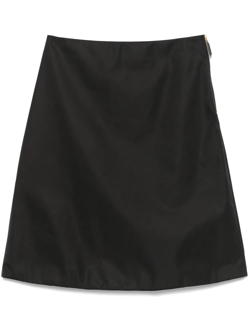 Triangle-Logo Midi Skirt