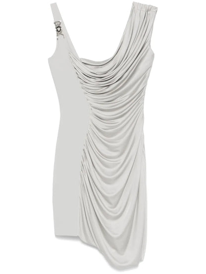 Medusa Head-Plaque Mini Dress