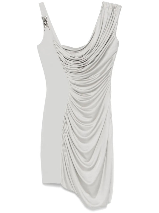 Medusa Head-Plaque Mini Dress