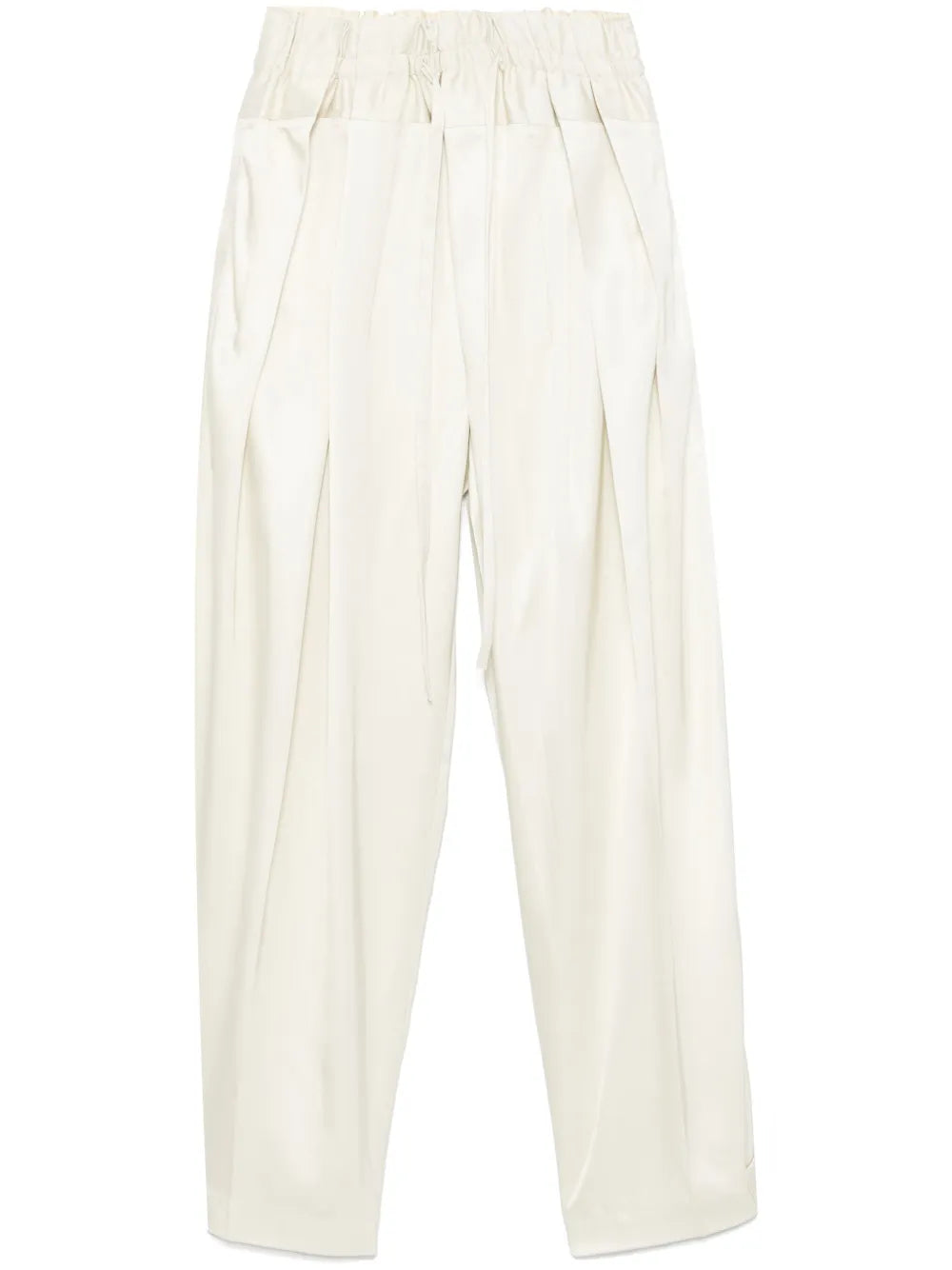 Pleated Palazzo Trousers