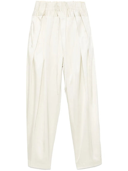 Pleated Palazzo Trousers