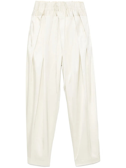 Pleated Palazzo Trousers