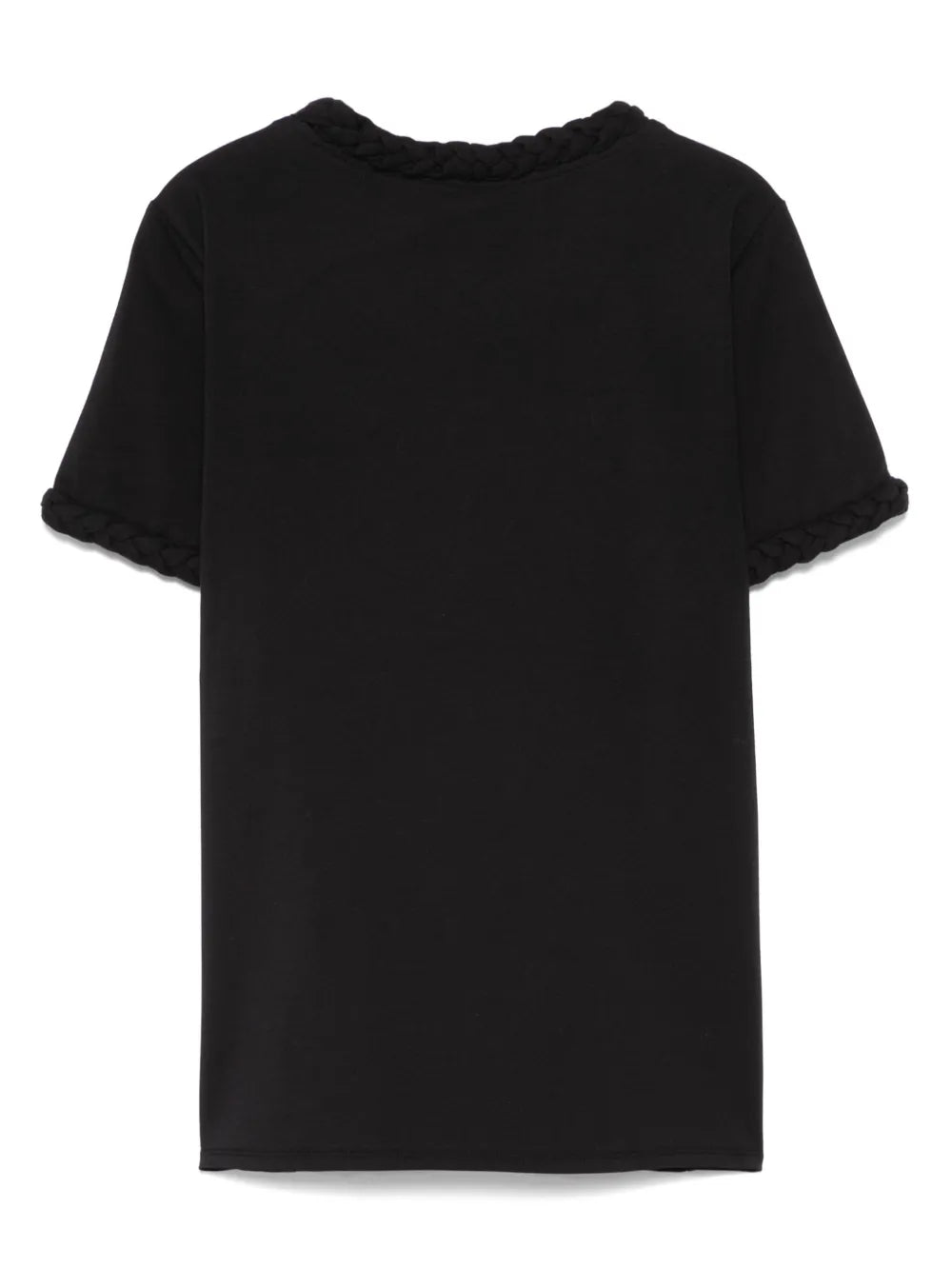 Braided-Trim T-Shirt