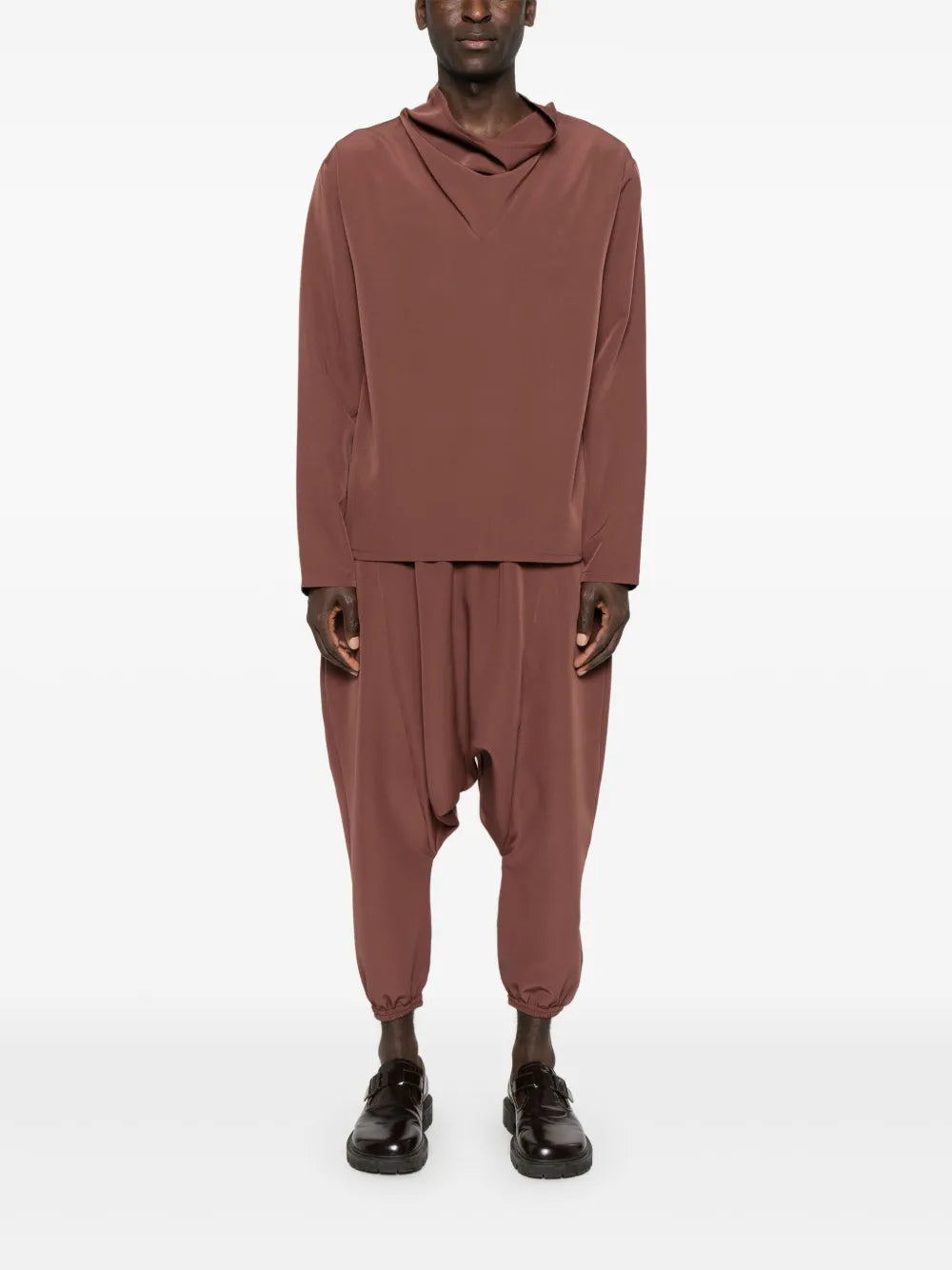 Drop-Crotch Trousers