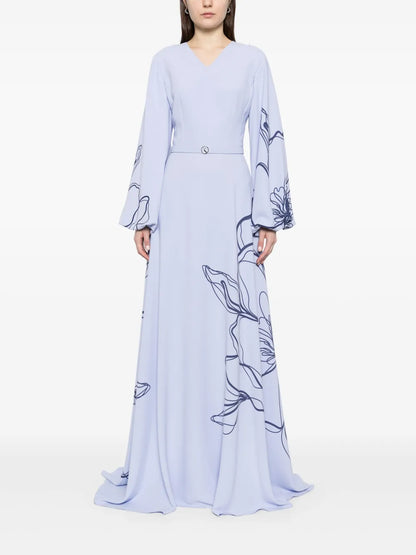 Floral Printed Kaftan