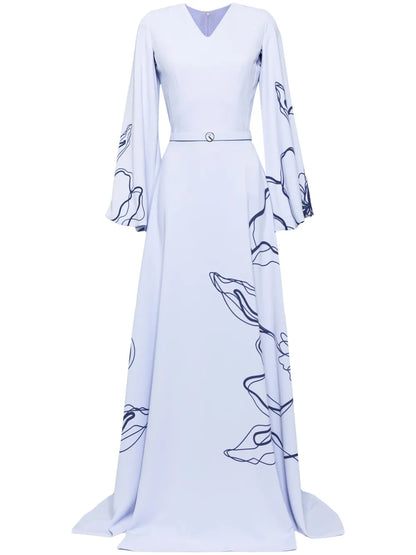 Floral Printed Kaftan