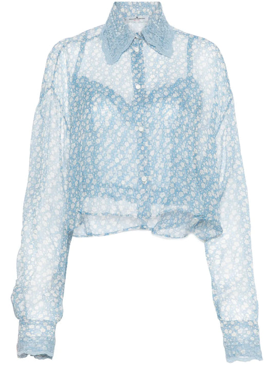 Floral-Print Shirt