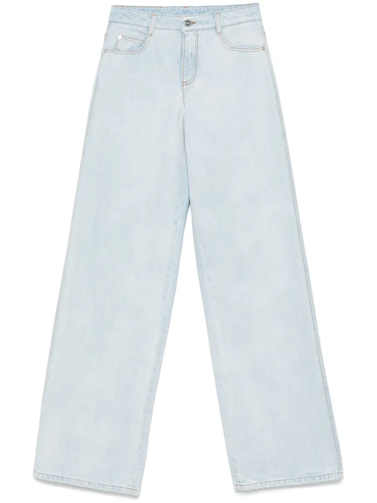 Wide-Leg Jeans