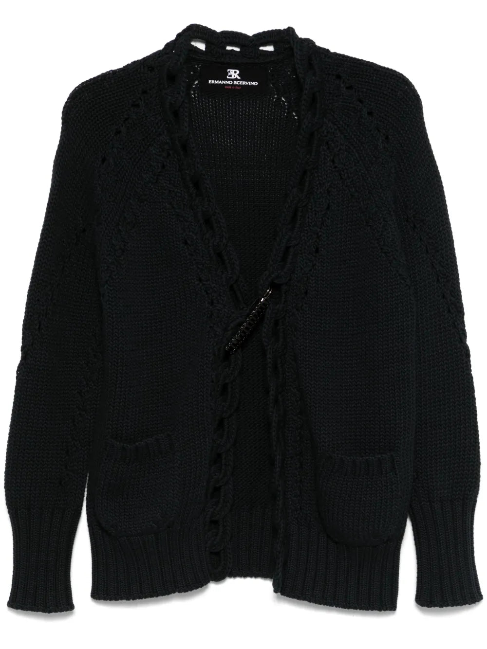 Pin-Detail Cardigan