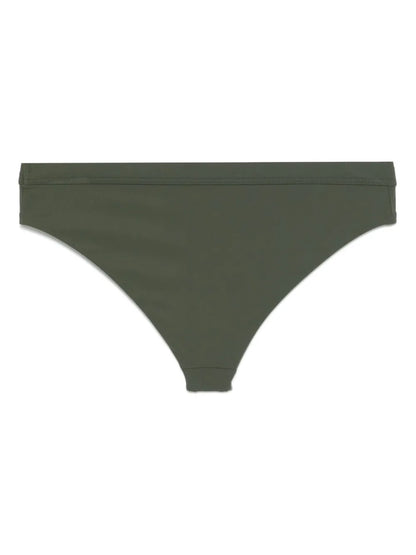 Elasticated-Waistband Bikini Bottoms