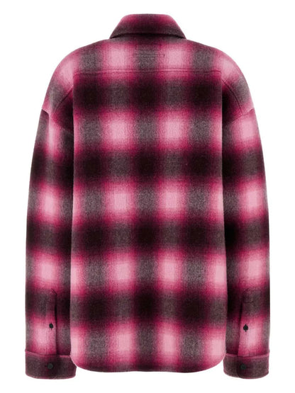 Embroidered Flannel Shirt