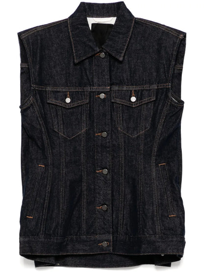 Oversize Midi Vest