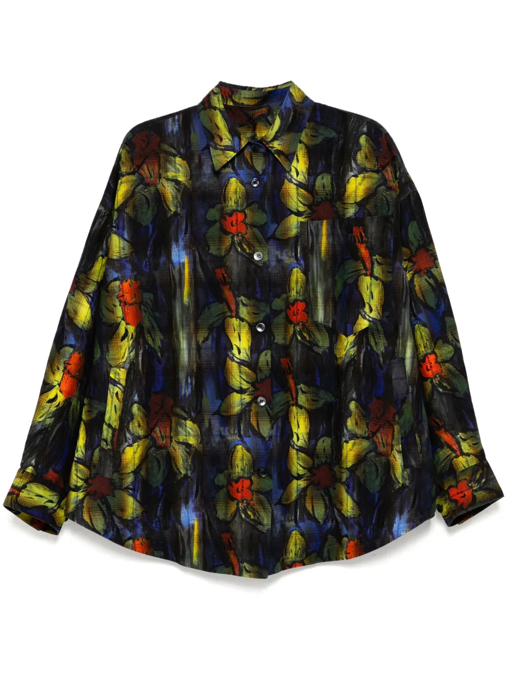 All-Over Floral Print Shirt