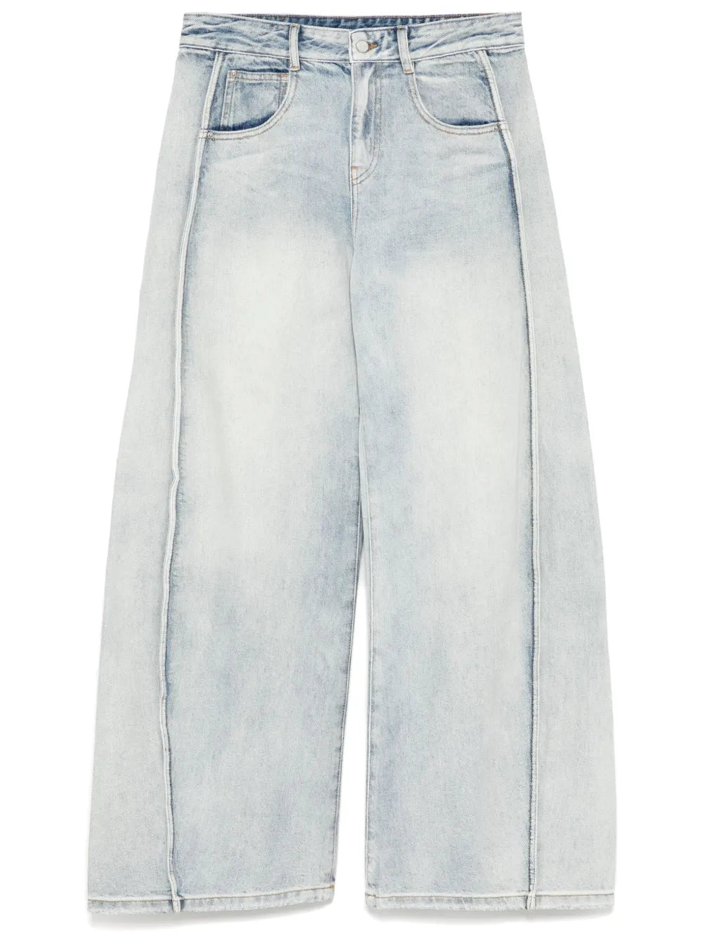 Extra Long Zip-Up Jeans