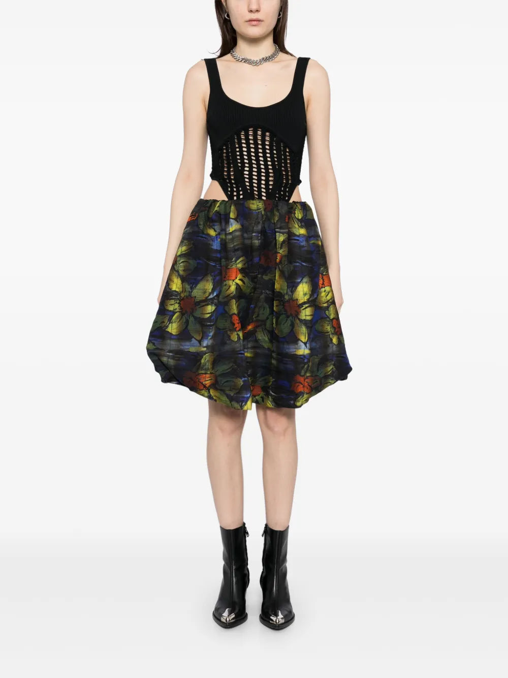 Drawstring Waist Skirt