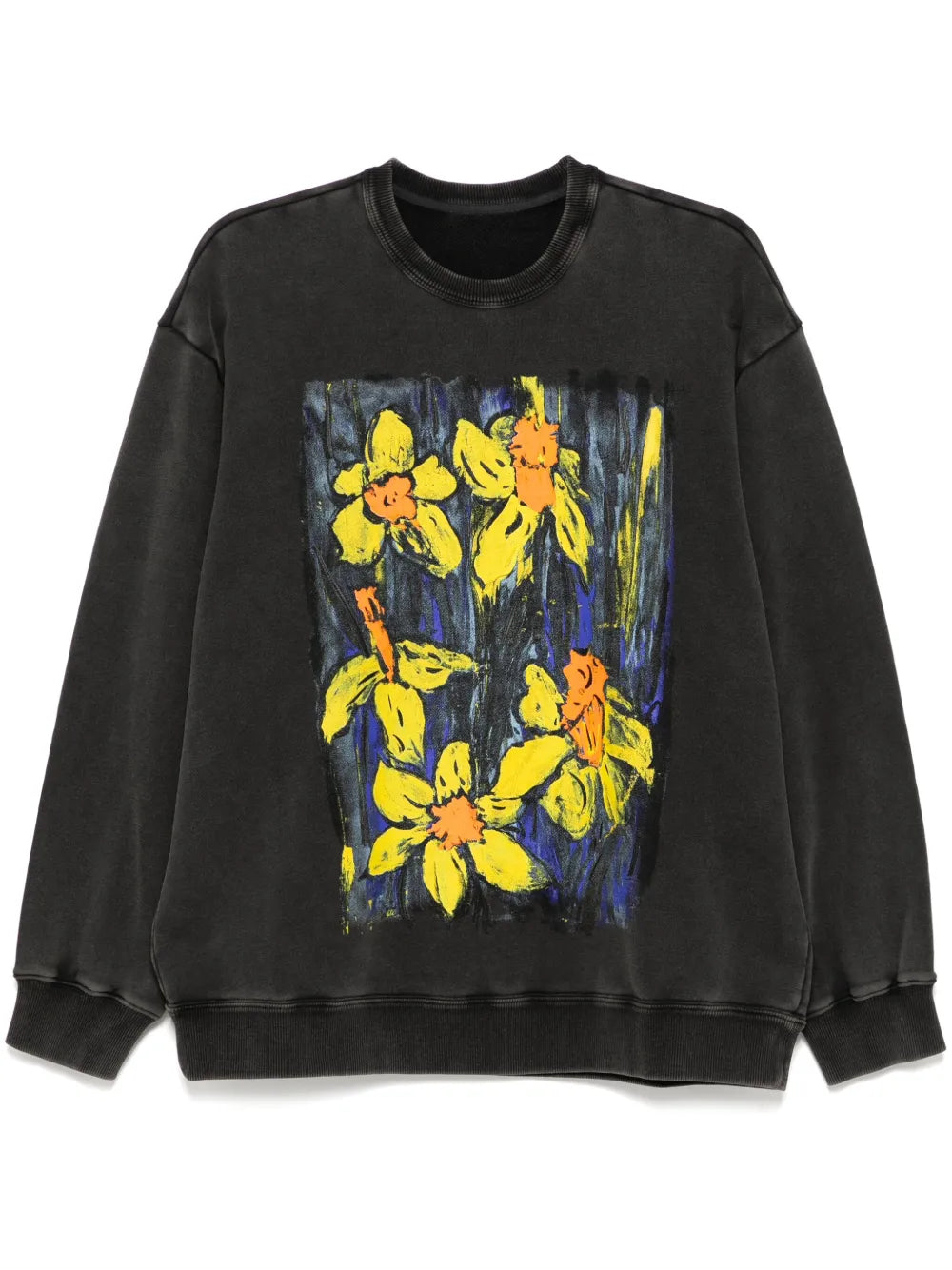 Motif Print Sweater