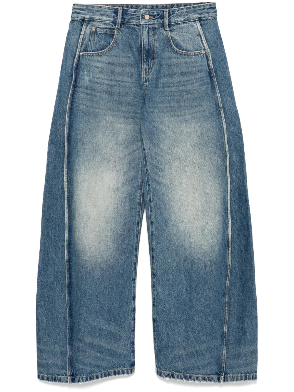 Extra Long Zip-Up Jeans