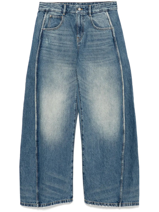 Extra Long Zip-Up Jeans