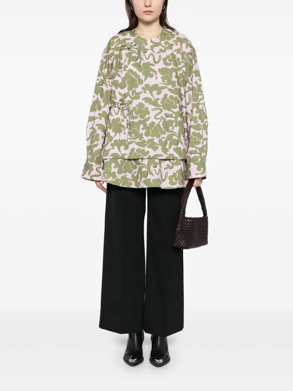 Curled Hem Jacket