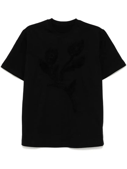 Plant-Printed T-Shirt