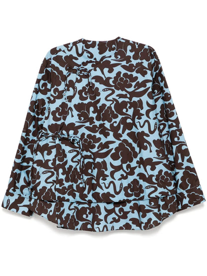 Curled Hem Jacket