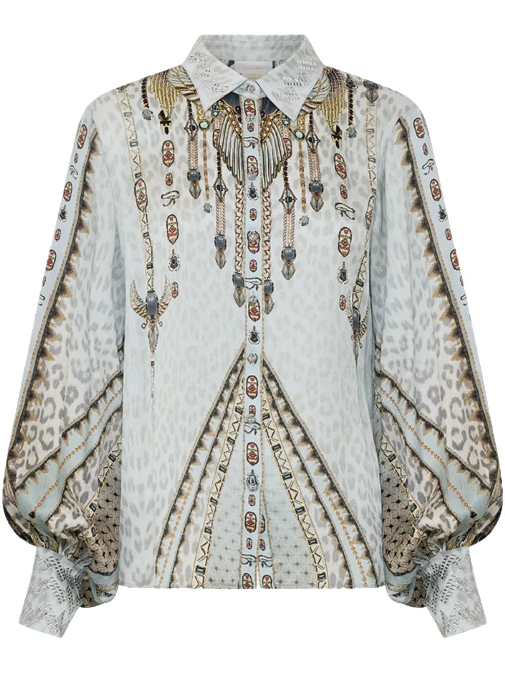 Split Sleeve Blouse