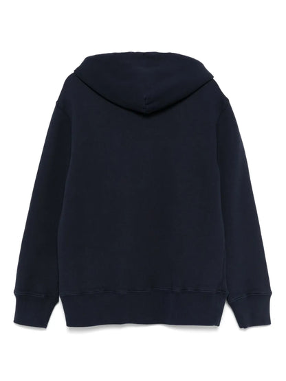 Logo-Embroidered Hoodie
