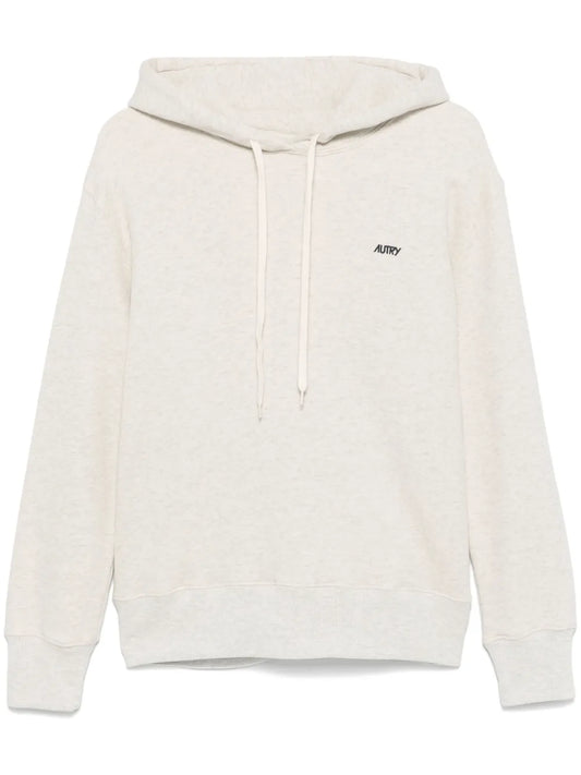 Logo-Embroidered Hoodie