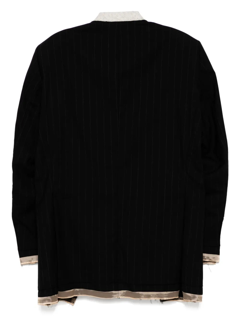 Chalk Stripe Wool Jacket