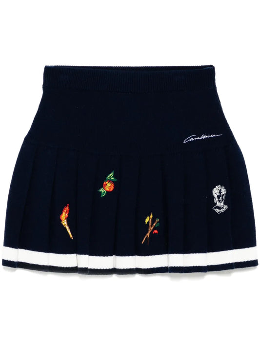Embroidered Motif Skirt