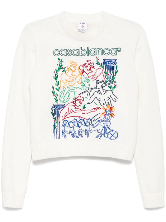 Embroidered Jumper