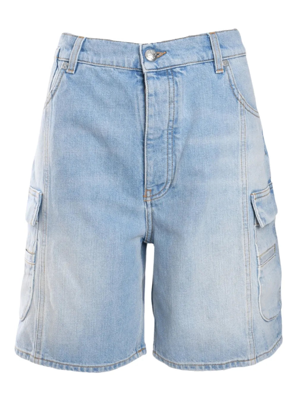 Denim Cargo Shorts