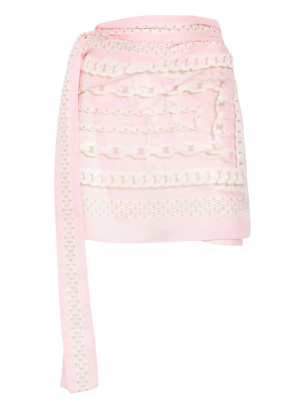 Chain Link-Print Pareo
