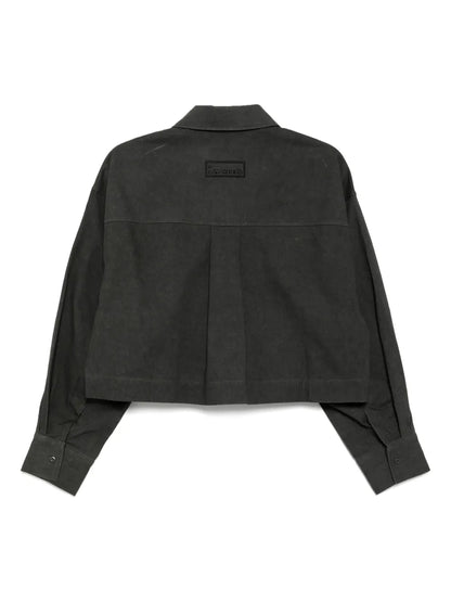 Cropped Shirt Jacket