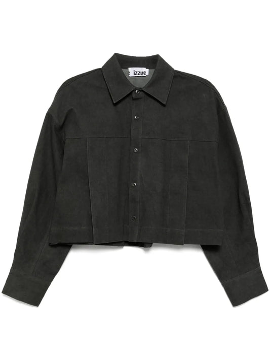Cropped Shirt Jacket