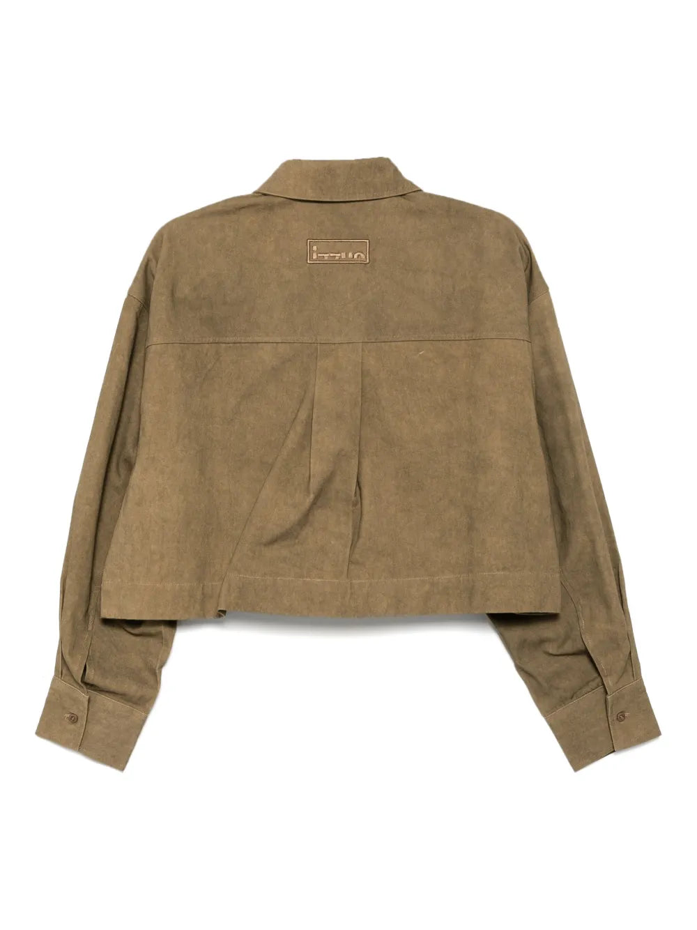 Cropped Shirt Jacket