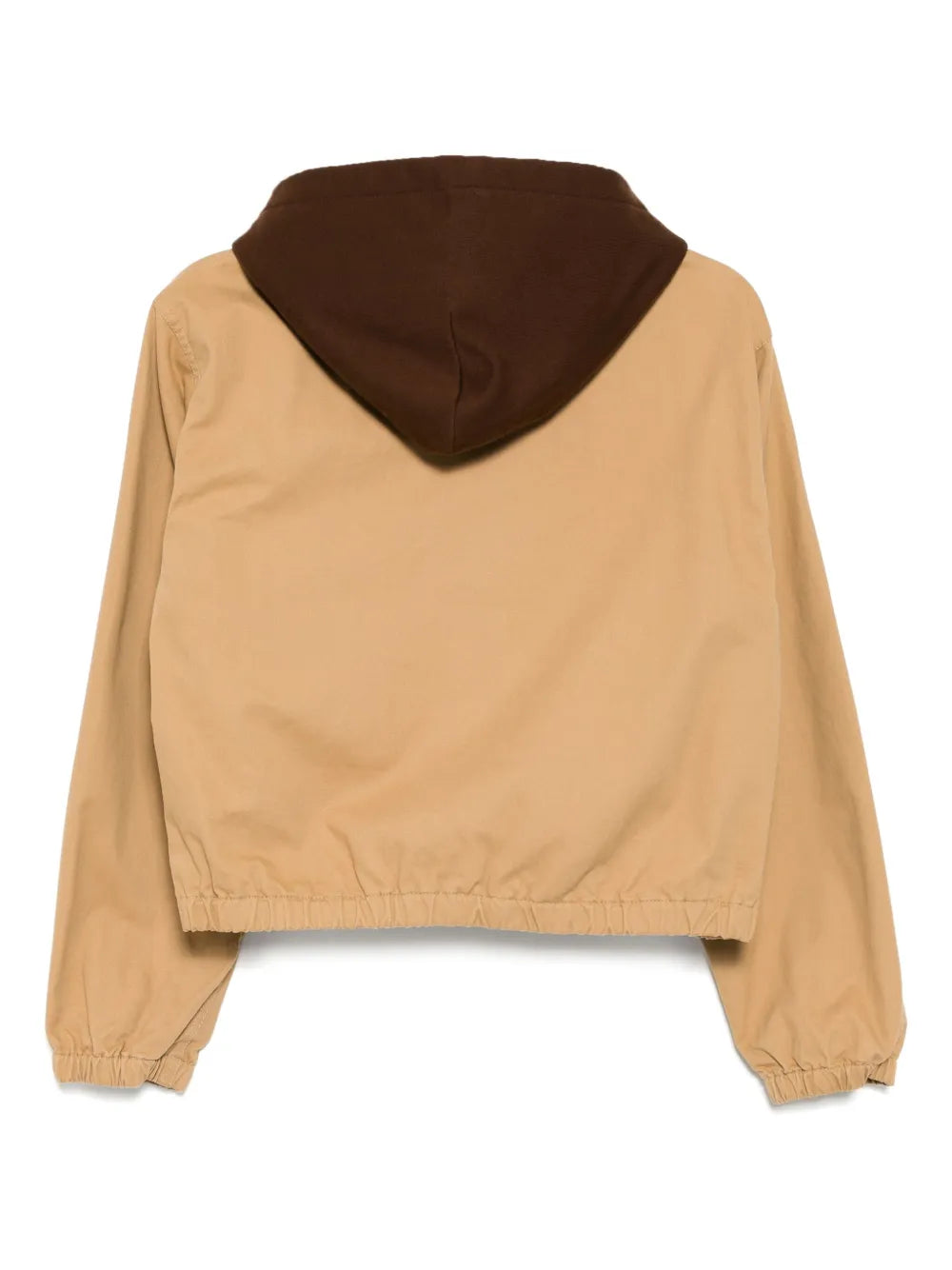 Layered Hooded Jacket