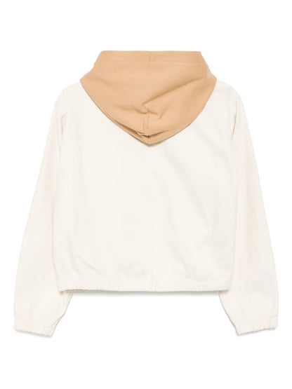 Layered Hooded Jacket