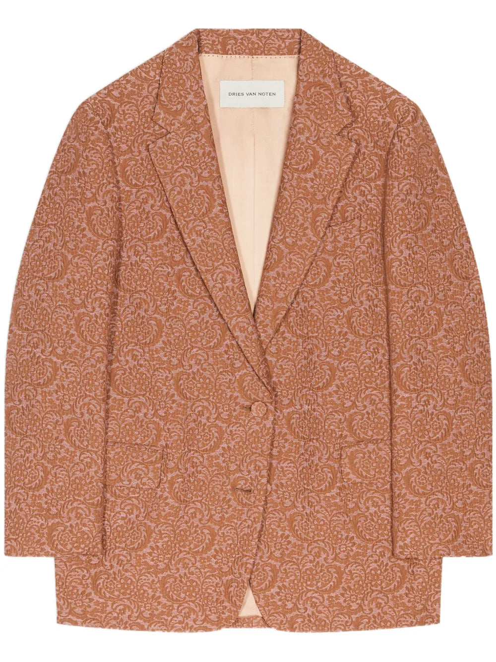 Oversized Jacquard Blazer