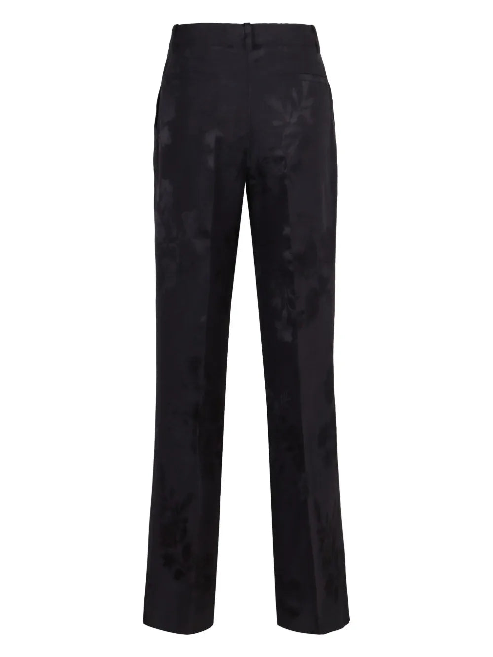 Floral-Print Trousers